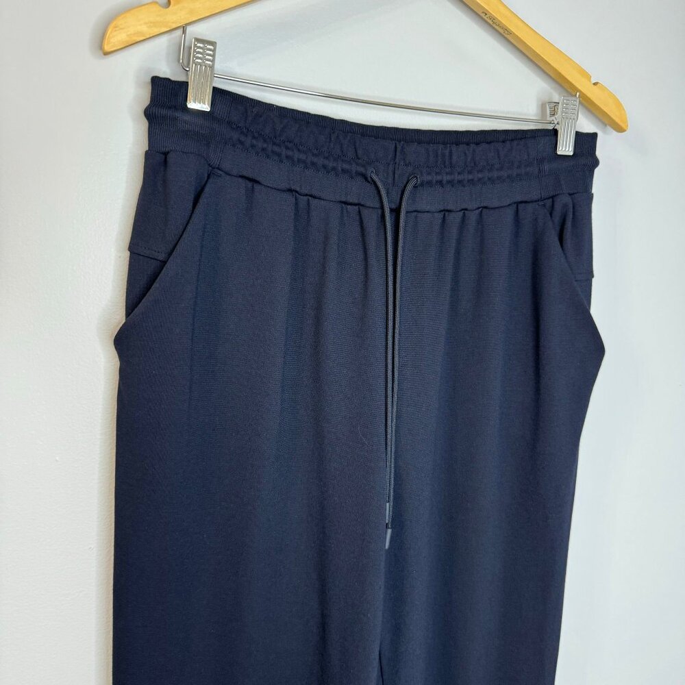 T By Talbots Drawstring Jogger Pant Navy Casual W… - image 5